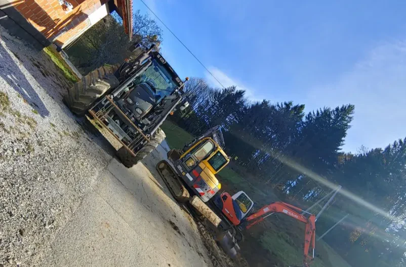 Izravnava in urejanje okolice Gorenjska