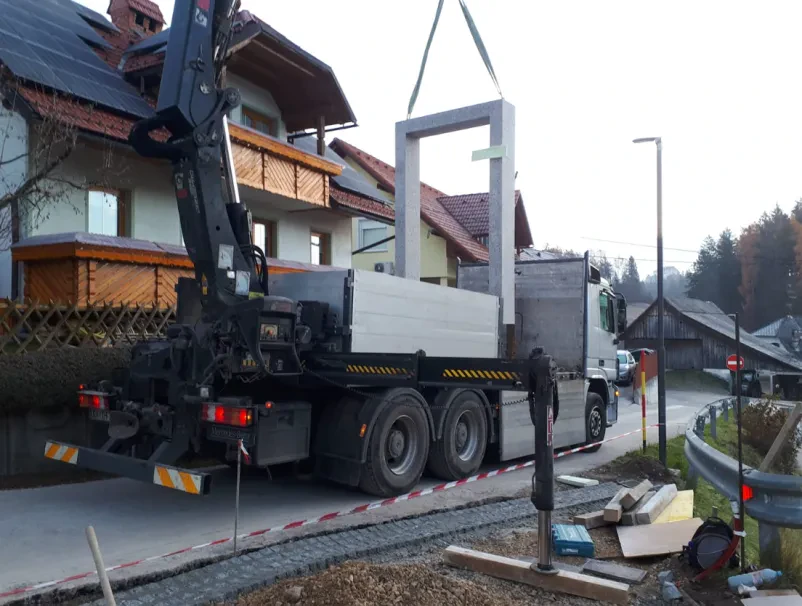 Izdelava ugodnih armirano betonskih tlakov Slovenija