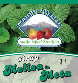 Melisa, meta sirup