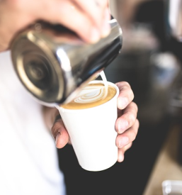 Učenje latte art Osrednja Slovenija