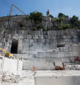 Natural stone extraction Slovenia
