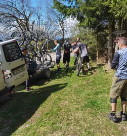 Guided mountain biking tours in Koroška, Slovenia