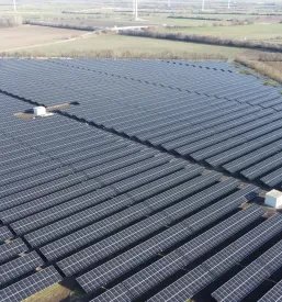 Izvedba sončne elektrarne Savinjska