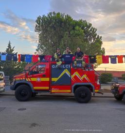 Reševanje pri požarih in nesrečah Divača