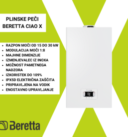 Wholesale and retail of gas furnaces Beretta Slovenia