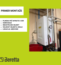 Wholesale of gas furnaces Beretta Slovenia