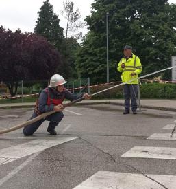 prostovoljno gasilstvo vaje