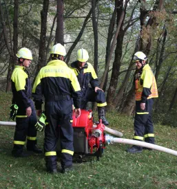 Gasilska zveza Jesenice požar