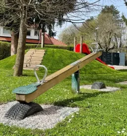 Inside the kindergarten