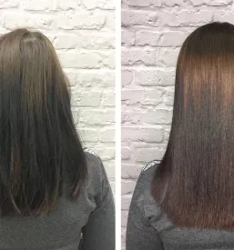 Keratinsko ravnanje las v Sežani