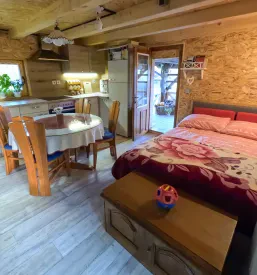 Nočitev na kozolcu, Kozjansko