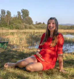 Nosečniška fotografija Rakek