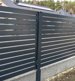 Ugodna montaža panelnih hišnih ograj Posavje