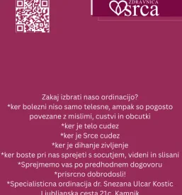 Ultrazvočna preiskava srca Ljubljana, okolica