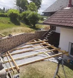 Izdelava pohodne površine iz masive Osrednja Slovenija