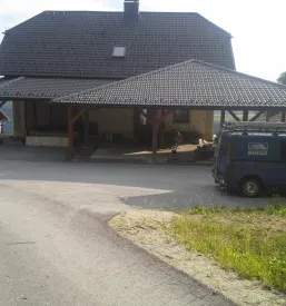Menjava, sanacija strehe Zasavje, Slovenija