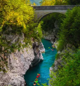 Rafting in discesa