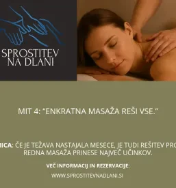 Ugodna terapevtska masaža Kranj