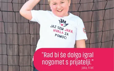 Mali borec Jaka potrebuje našo pomoč za življenje brez bolečin